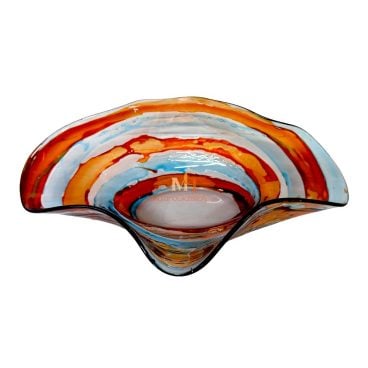 Murano Glass Bowls Centerpiece