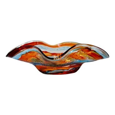 Murano Glass Bowls Centerpiece