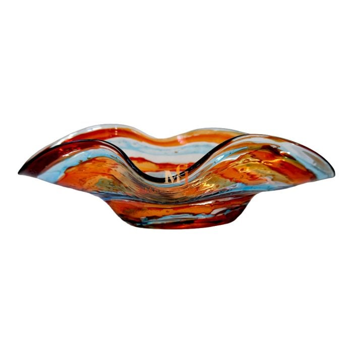 Murano Glass Bowls Centerpiece
