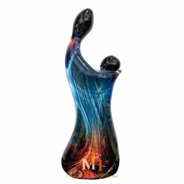 mother and child figurine