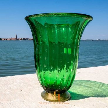 murano glassware vase