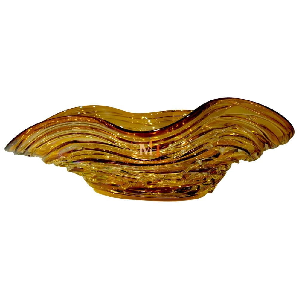 SELENE Beige 3 – Murano Candy Dish Murano Candy Dish