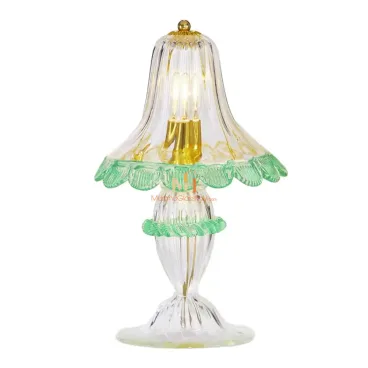 murano glas tischleuchte