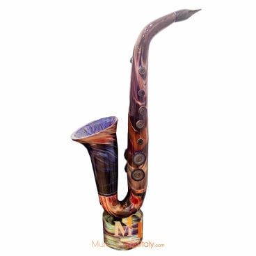 glass saxophone