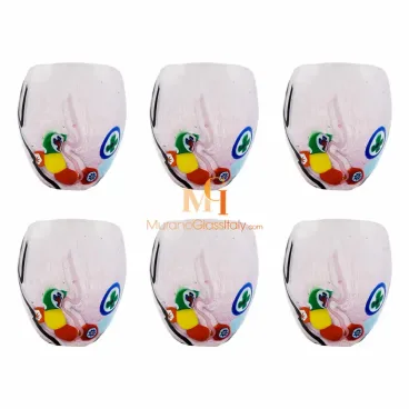 Fantasia Pink - дизайнерские стаканы для сока