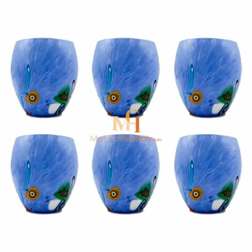 Fantasia Blue - дизайнерские стаканы для питья