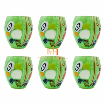 Fantasia Light Green - дизайнерские стаканы для питья