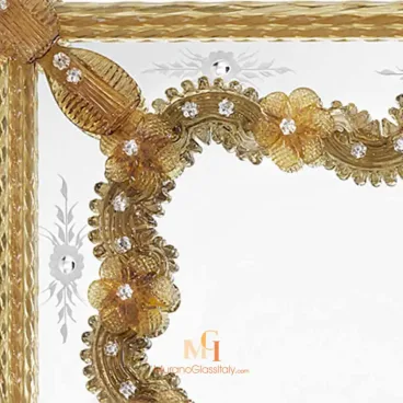 Rectangular Venetian Mirror