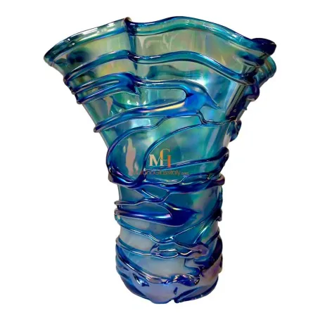 Marea-4-Blue-Art-Glass-Vase-