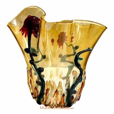 vase en verre soufflé