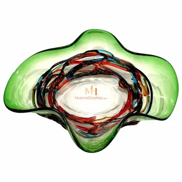 Large Murano Glass Bowl