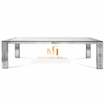 table à manger en verre design