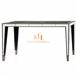 marble glass console table