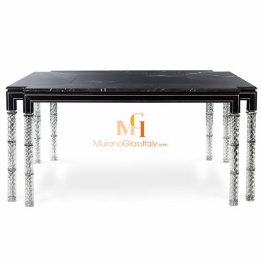 marble glass dining table