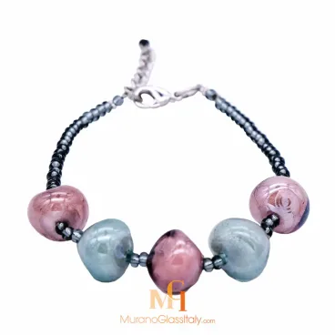 ديليزيا بينك - أساور مورانو الخرز المورانو