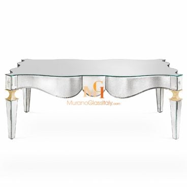 table basse de luxe en verre