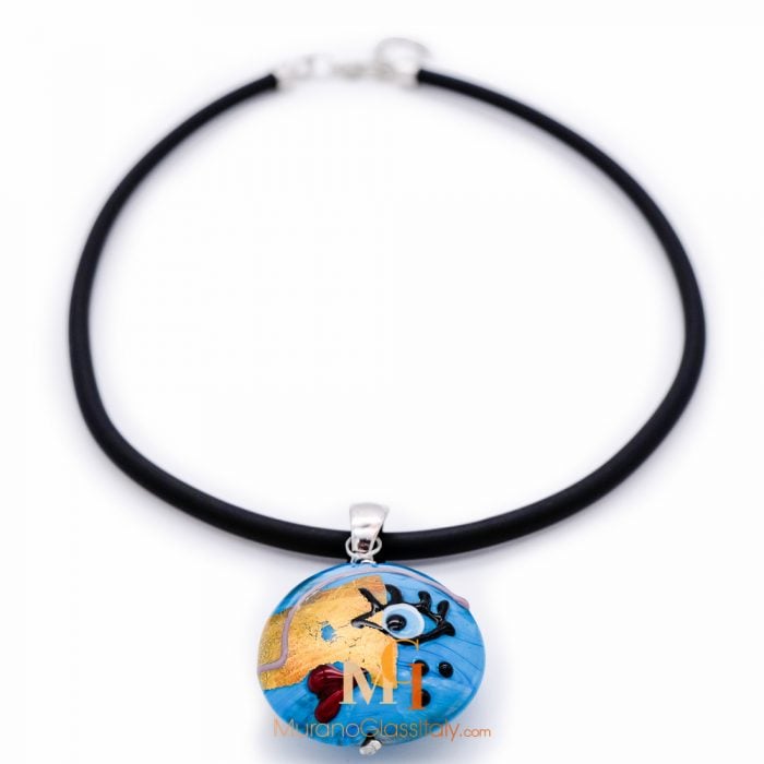 italian glass necklace