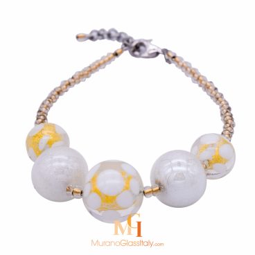 bracelet perle verre murano