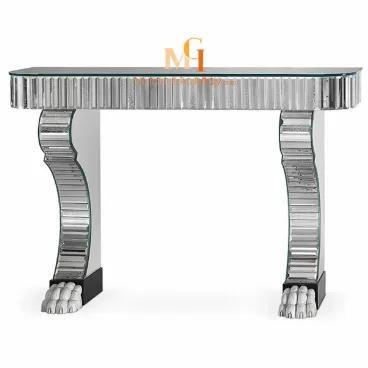 Sorrento - зеркальный стеклянный консольный столик