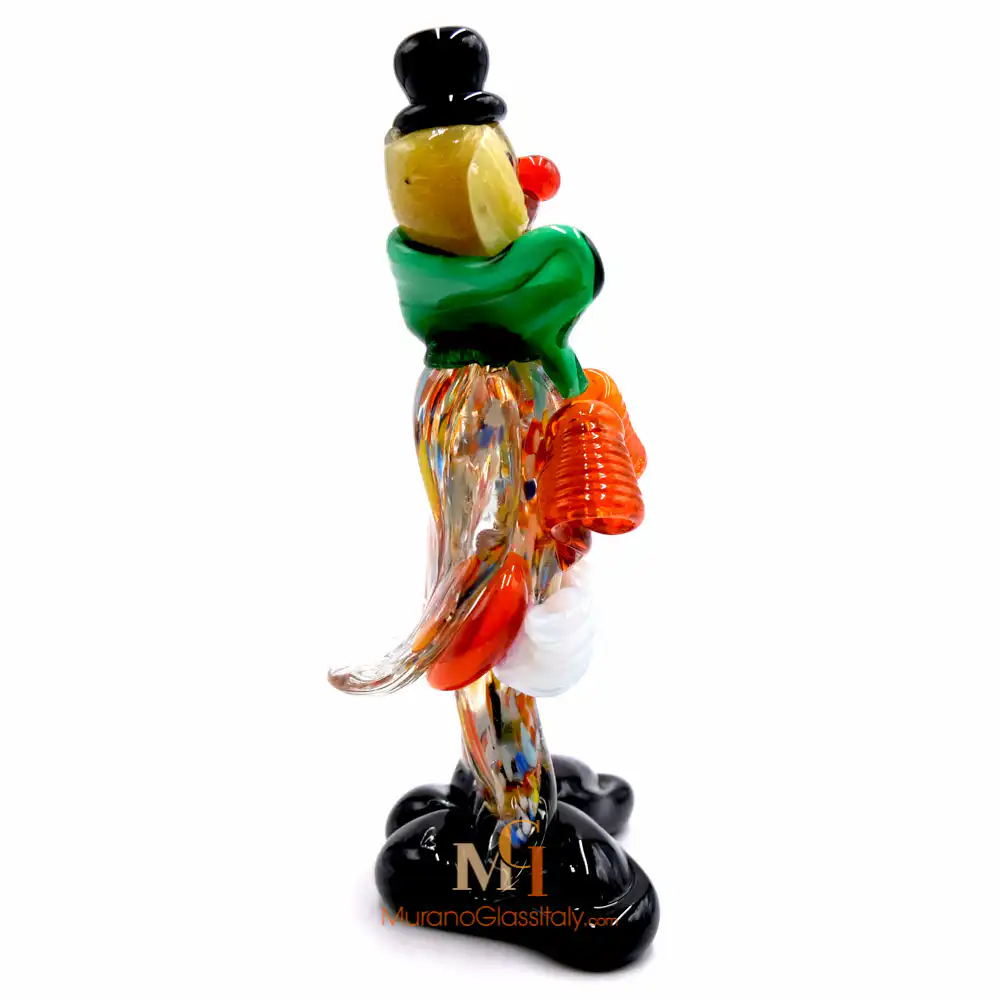 Hardy 4 — Hand Blown Glass Clowns