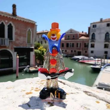Murano Clown Figurines