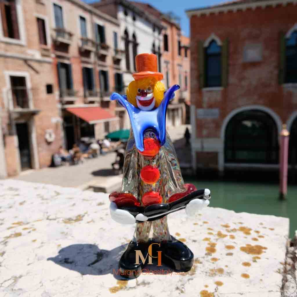 Musicista 3 – Murano Clown Figurines Murano Clown Figurines
