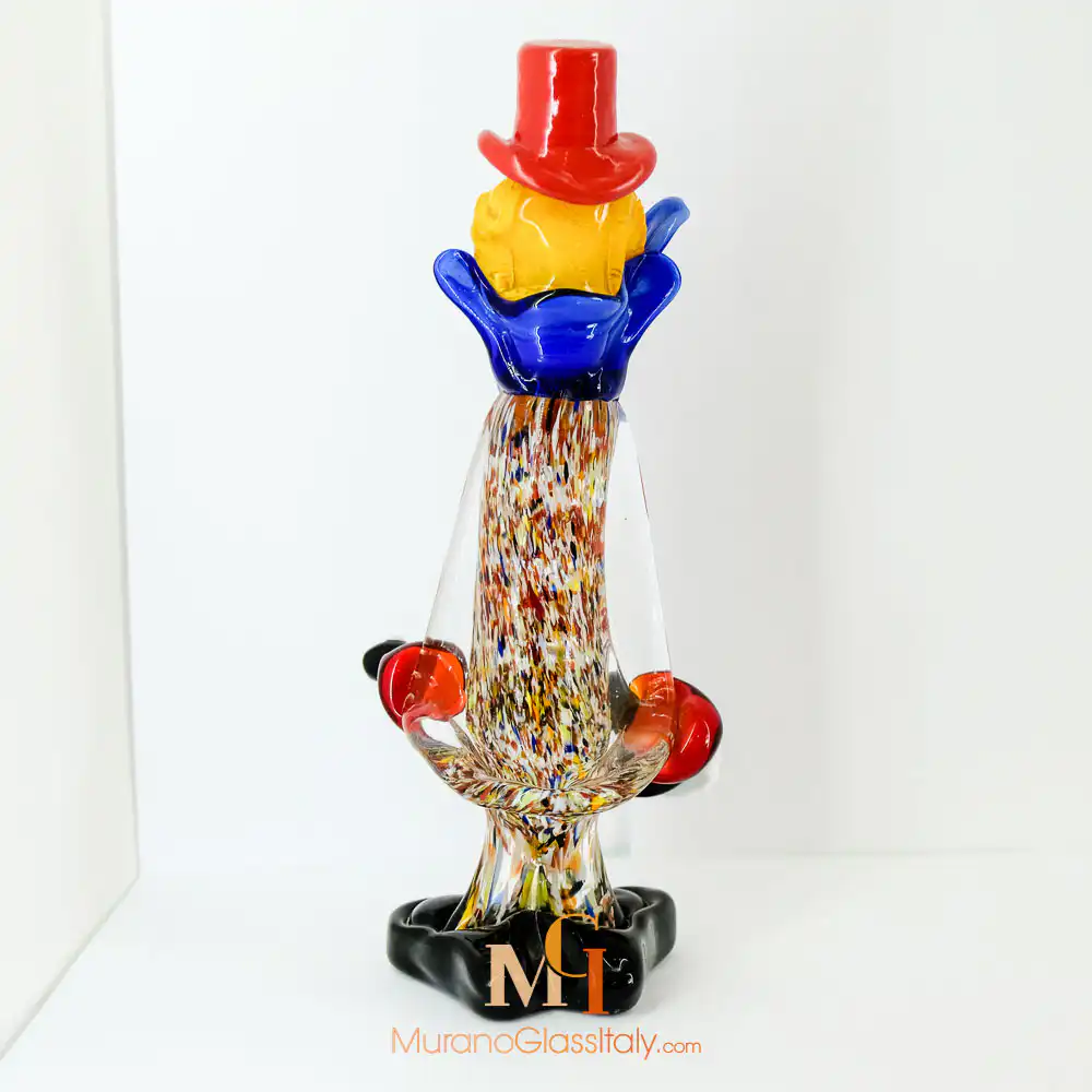 Musicista – Murano Clown Figurines – Back