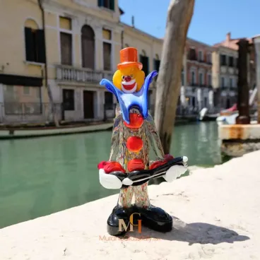 Murano Clown Figurines