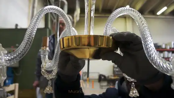 Adding the metal and decorative base 1