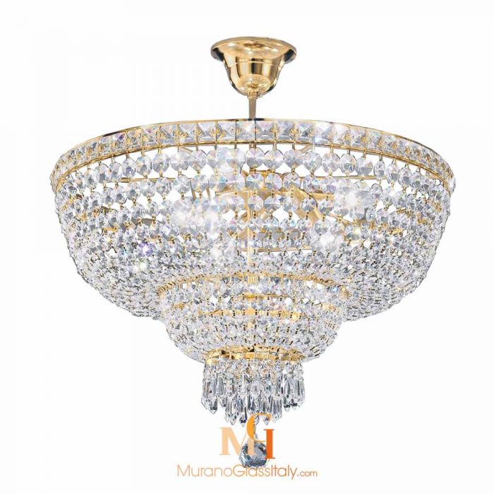 crystal chandelier ceiling light