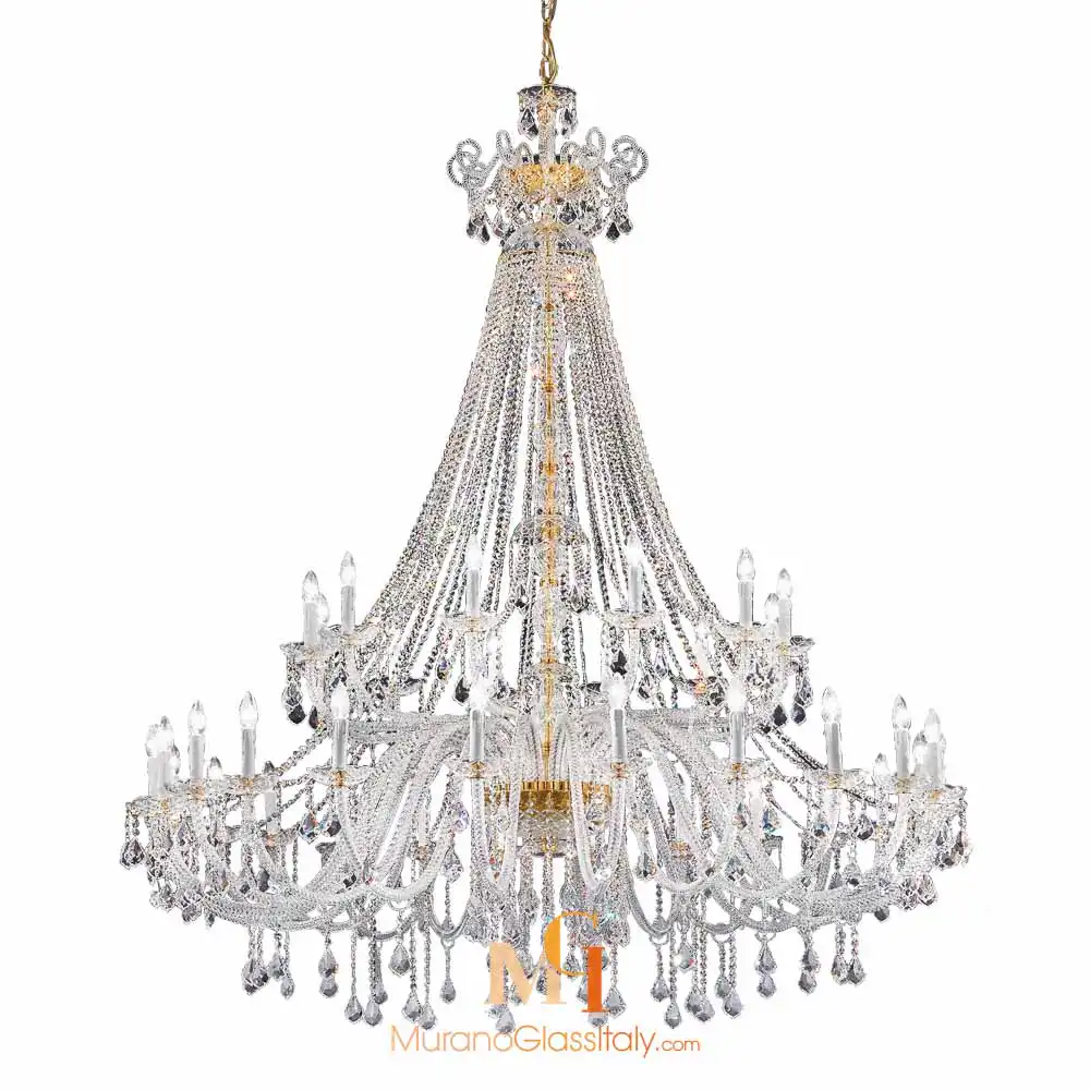 Dream – Lustre Cristal Baroque – 24+12L