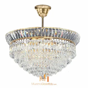 deckenleuchte kristallglas