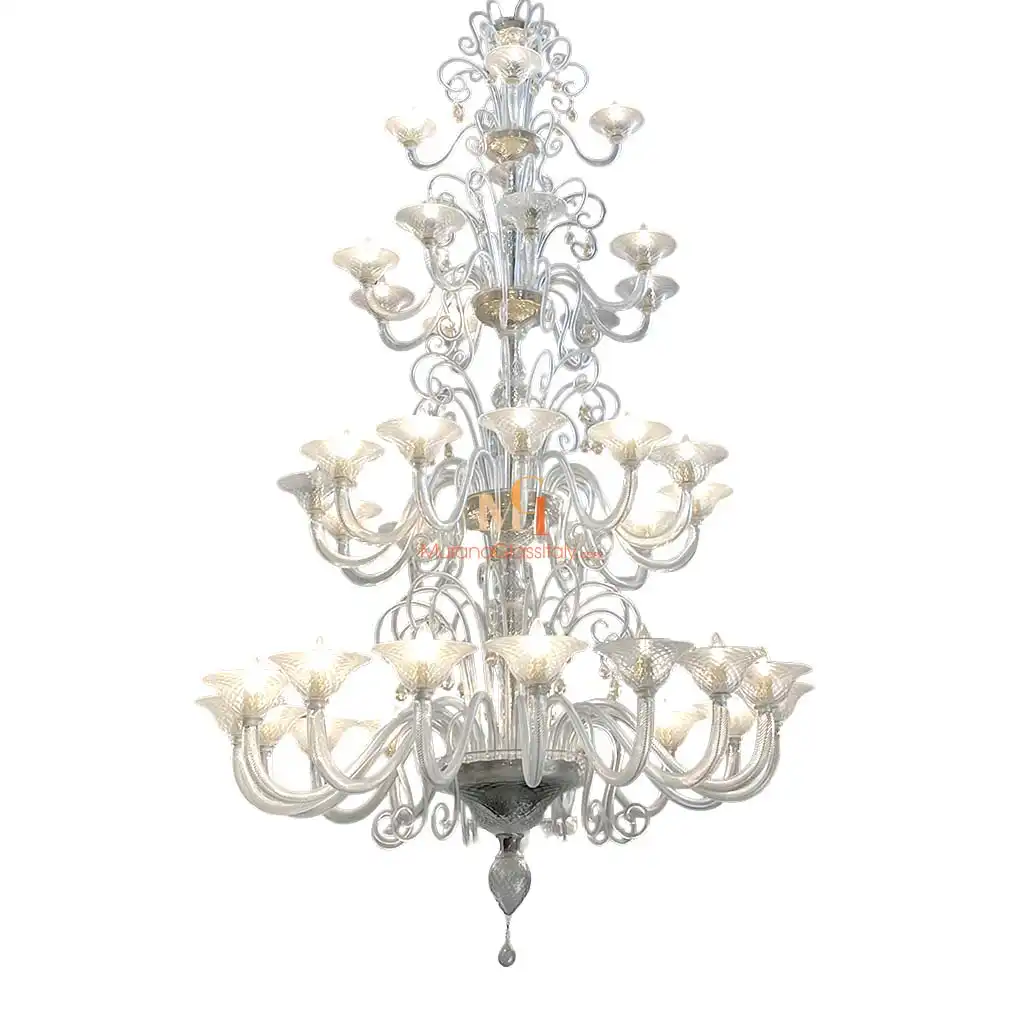 PRINCIPE - Crystal Glass Chandelier