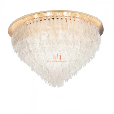 Puro - Plafonnier en Verre Transparent