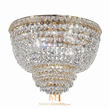 deckenleuchte kristall hängend