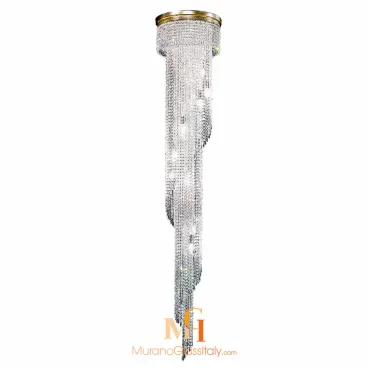 Twister Elite - Crystal Glass Ceiling Lights