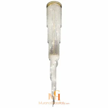 Twister Deluxe - Crystal Glass Ceiling Lights