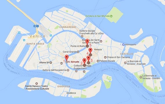 Venice Map