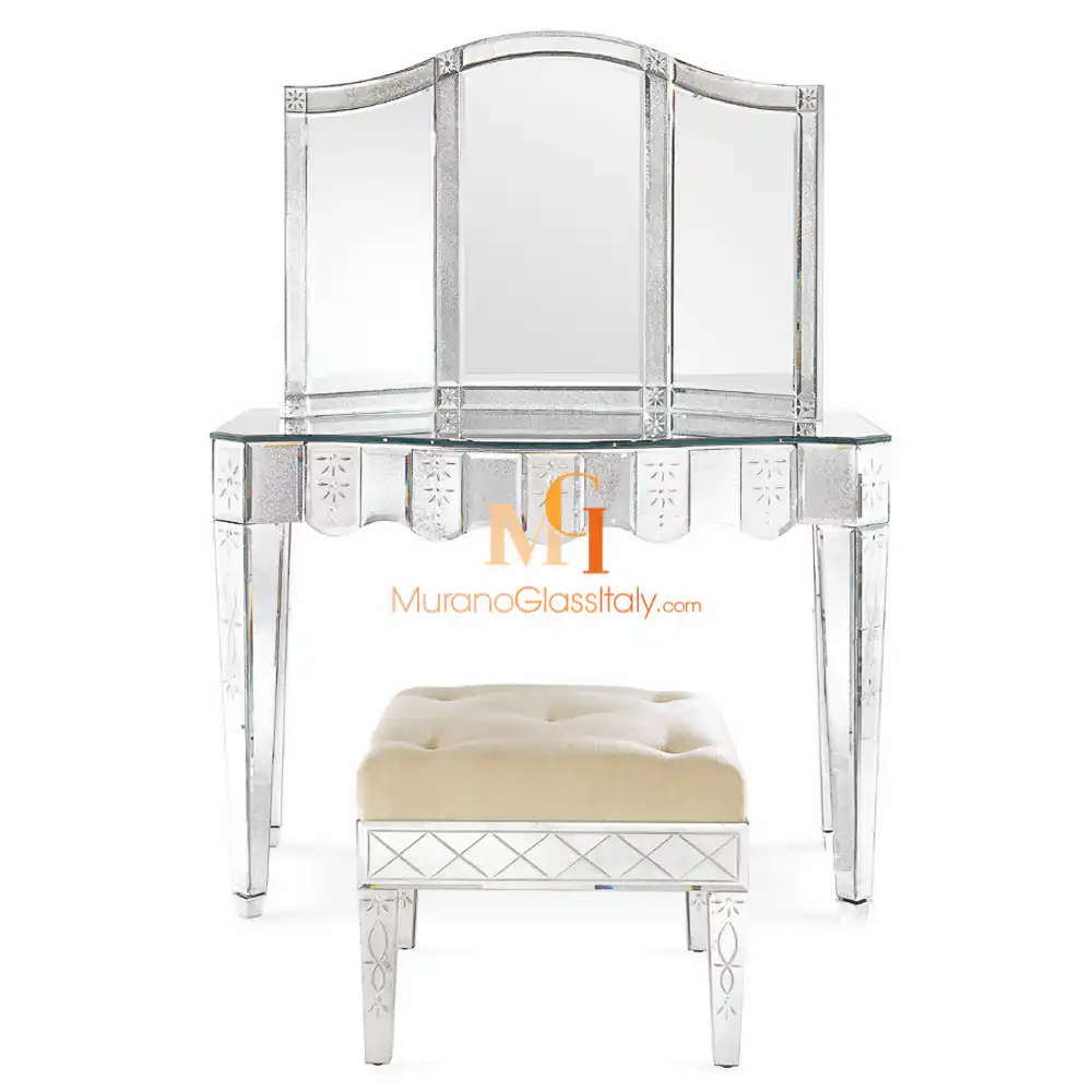 Venetian-Mirrored-Dressing-Table
