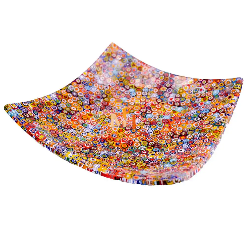 Coriandoli - Murano Teller Murano Teller