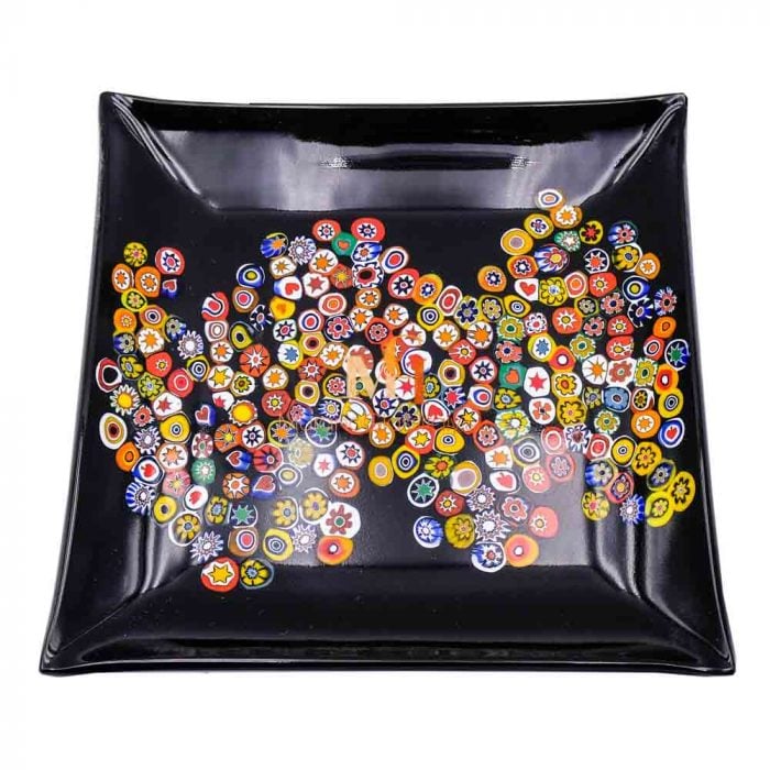 Venetian Glass Candy Dish