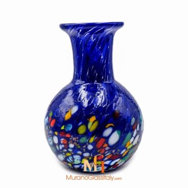 Red Murano Glass Vase