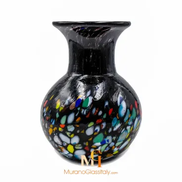 Red Murano Glass Vase