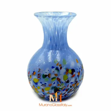 Red Murano Glass Vase