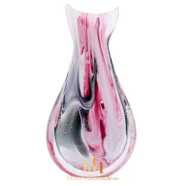 vase en verre murano