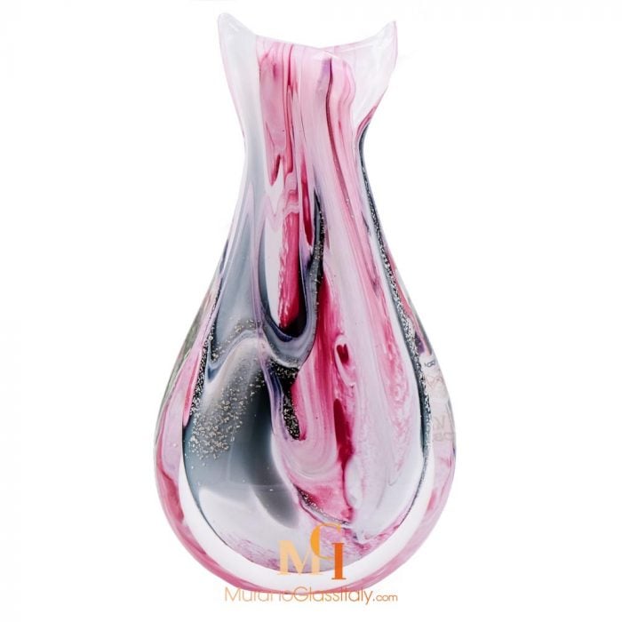 Red Murano Vase