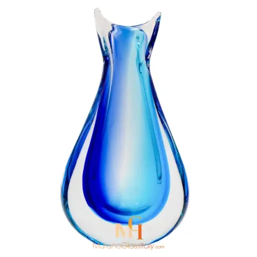 vase en verre murano