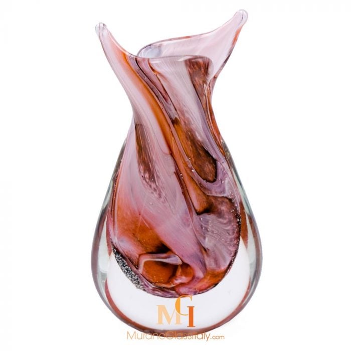 Red Murano Vase