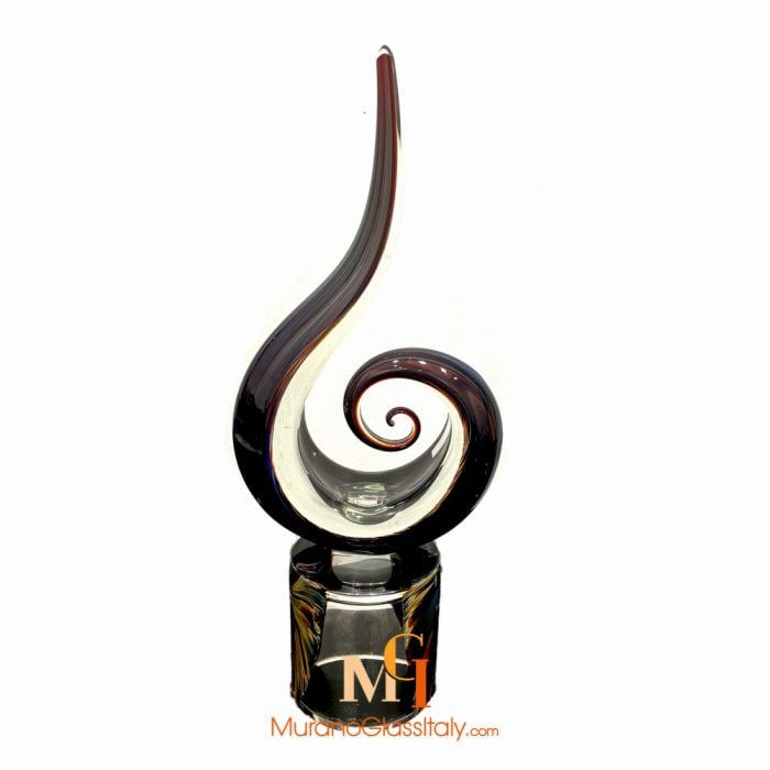 Skulpturen Murano Glas