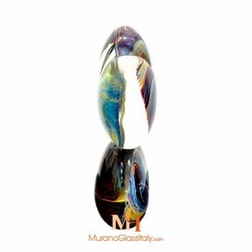 Coeur En Verre De Murano